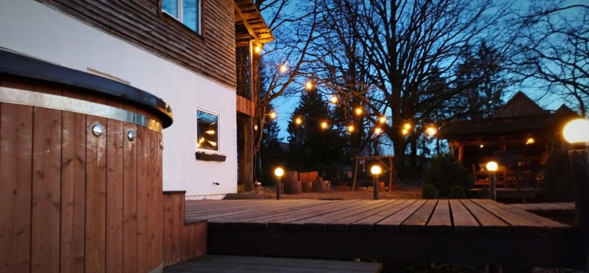 Guesthouse, Sauna & Jacuzzi In Gauja Valley - Kakukalns Straupe Exterior foto