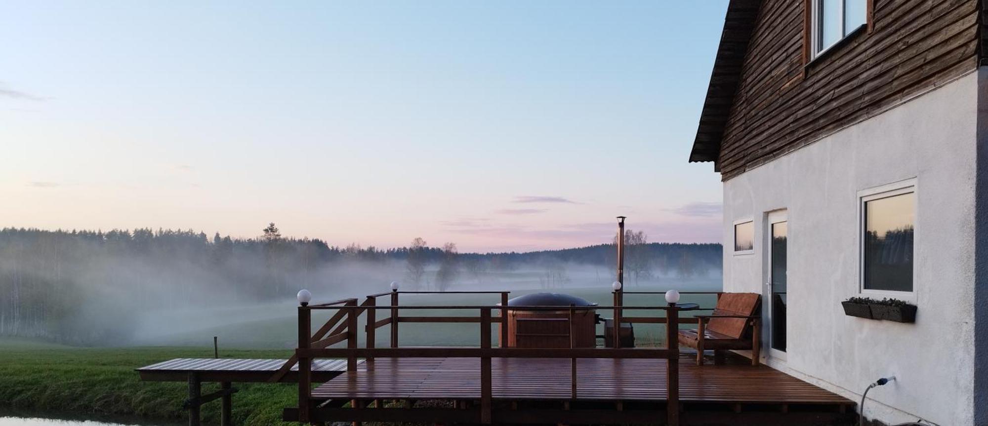 Guesthouse, Sauna & Jacuzzi In Gauja Valley - Kakukalns Straupe Exterior foto