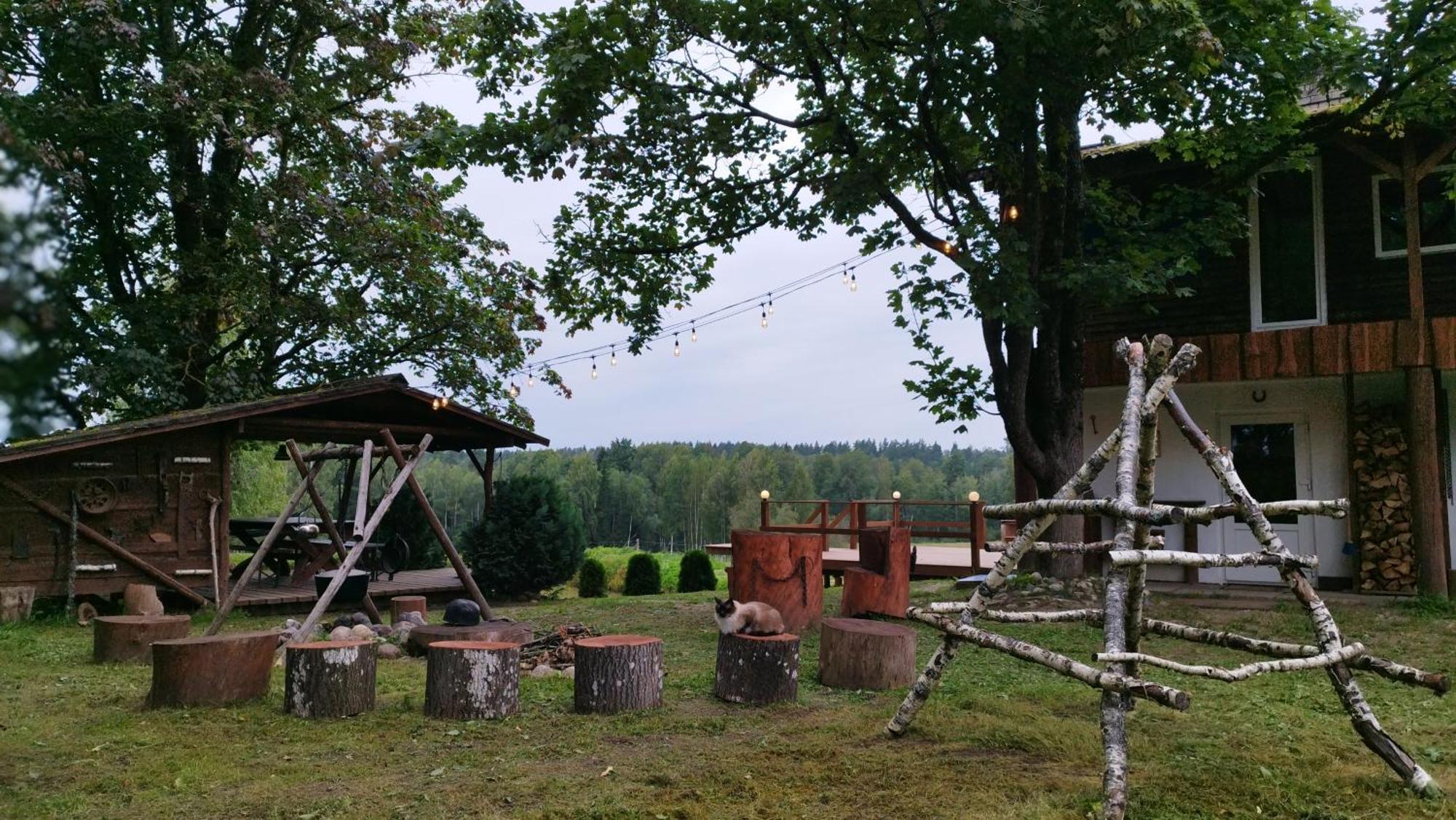 Guesthouse, Sauna & Jacuzzi In Gauja Valley - Kakukalns Straupe Exterior foto